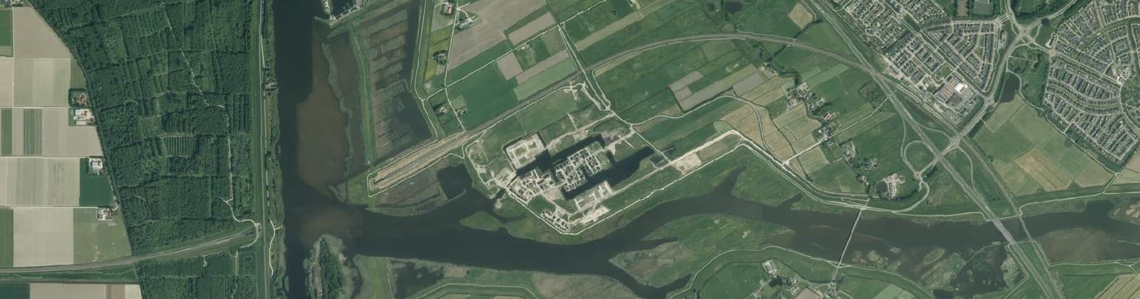 Luchtfoto van Reeve
