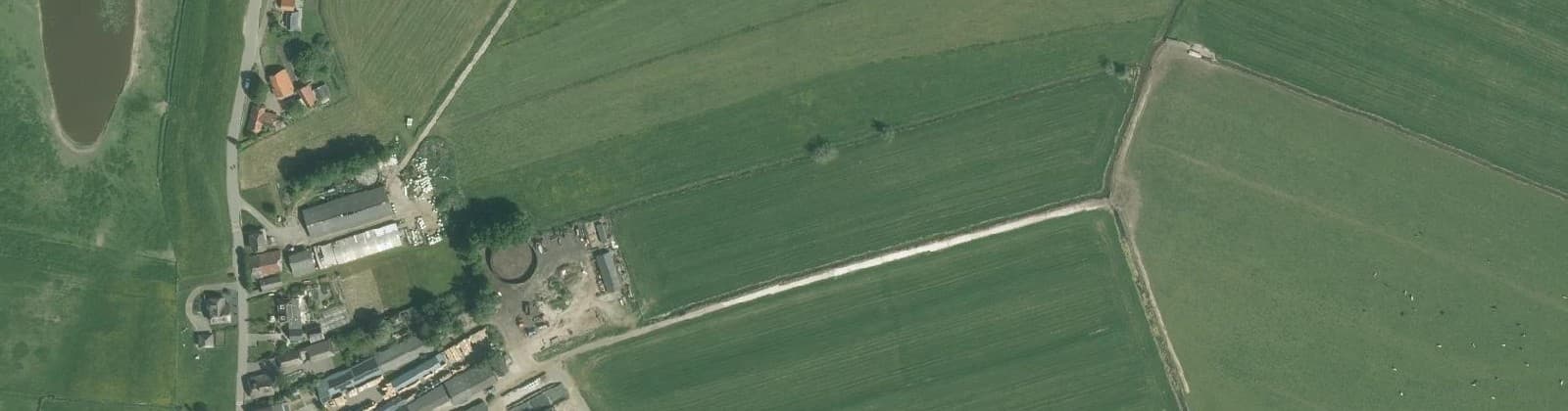 Luchtfoto van Wilsum