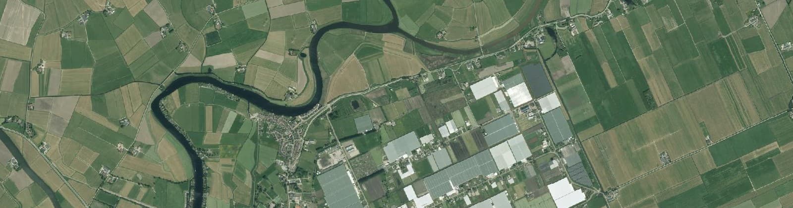 Luchtfoto van Grafhorst