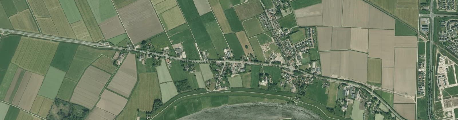 Luchtfoto van 's-Heerenbroek
