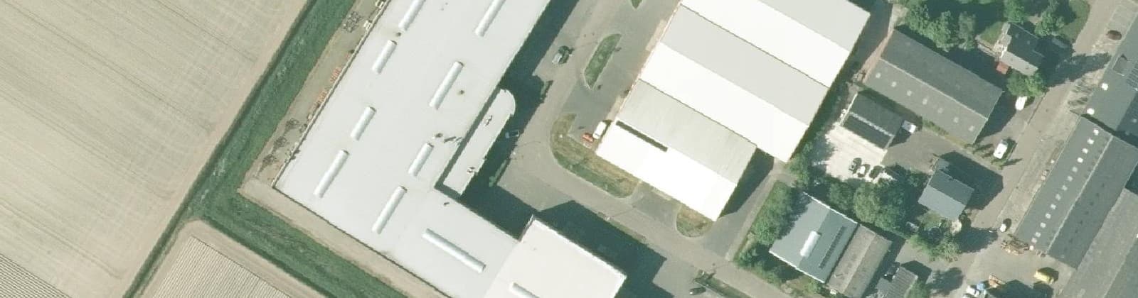 Luchtfoto van Rutten-bedrijventerrein