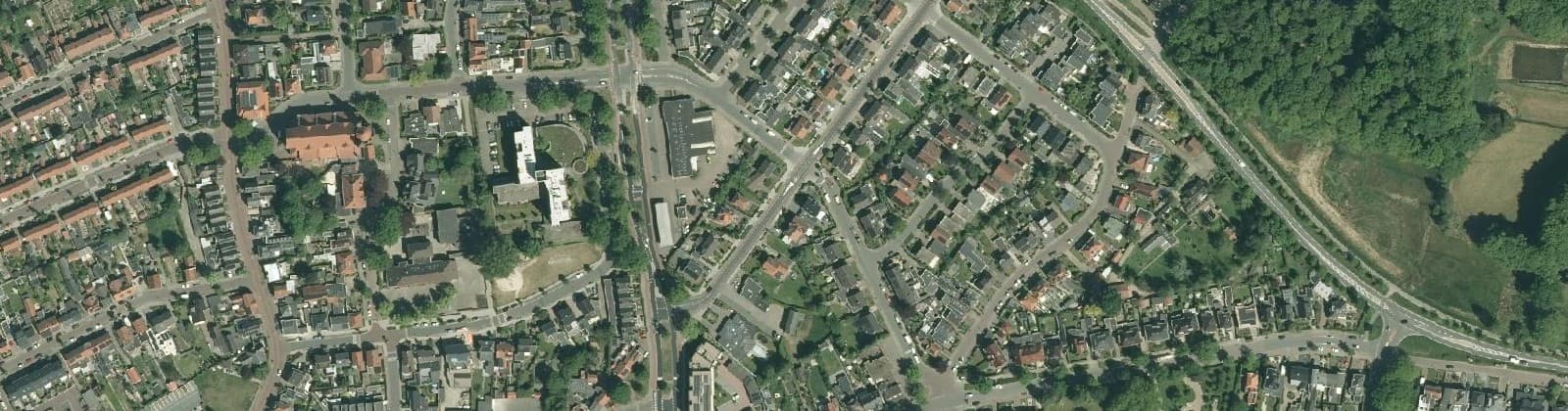 Luchtfoto van De Meijbree