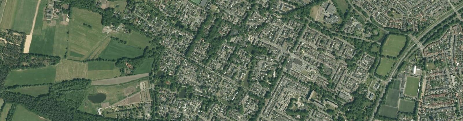 Luchtfoto van De Thij