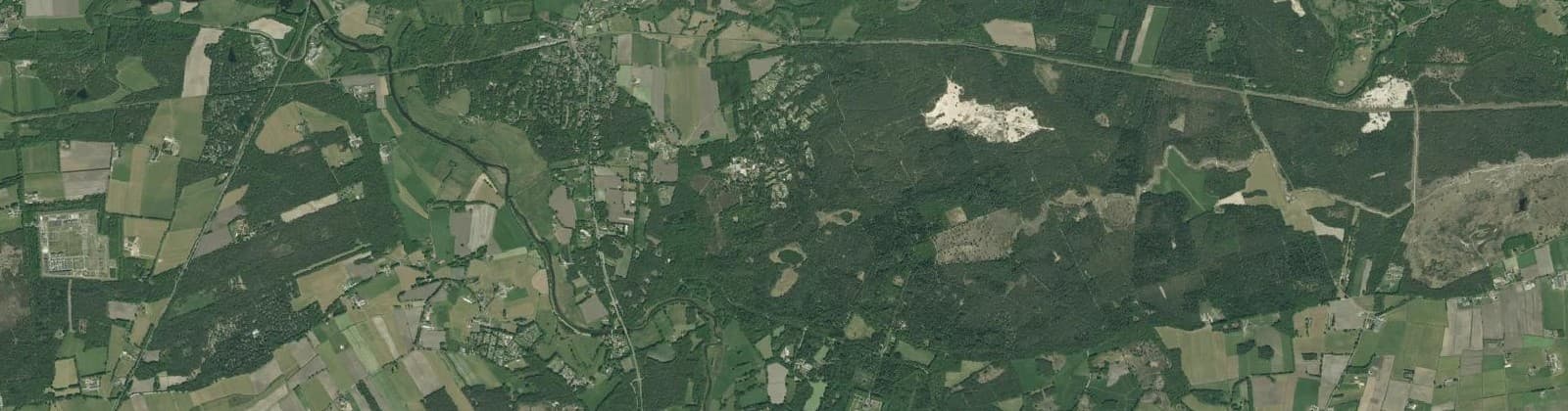 Luchtfoto van Buurtschap Besthmen