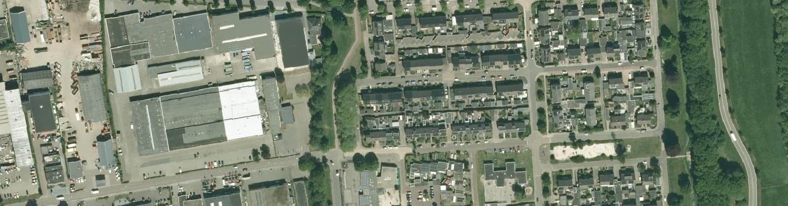 Luchtfoto van Kern Ommen - Strangen