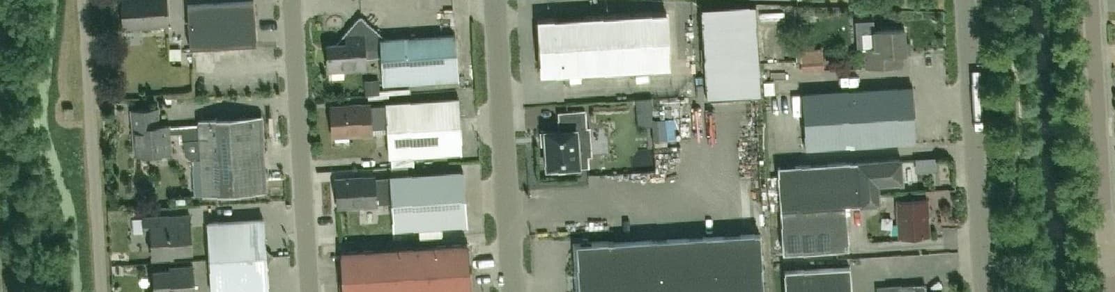 Luchtfoto van Kern Ommen - Alteveer Bedrijven