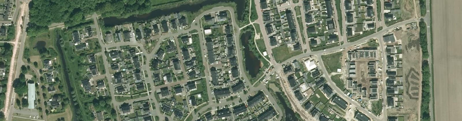 Luchtfoto van Kern Ommen - Vlierlanden