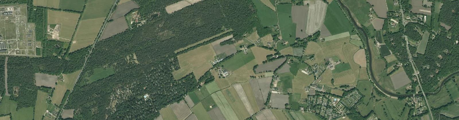 Luchtfoto van Buurtschap Giethmen