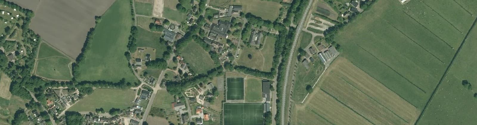 Luchtfoto van Kern Lemele