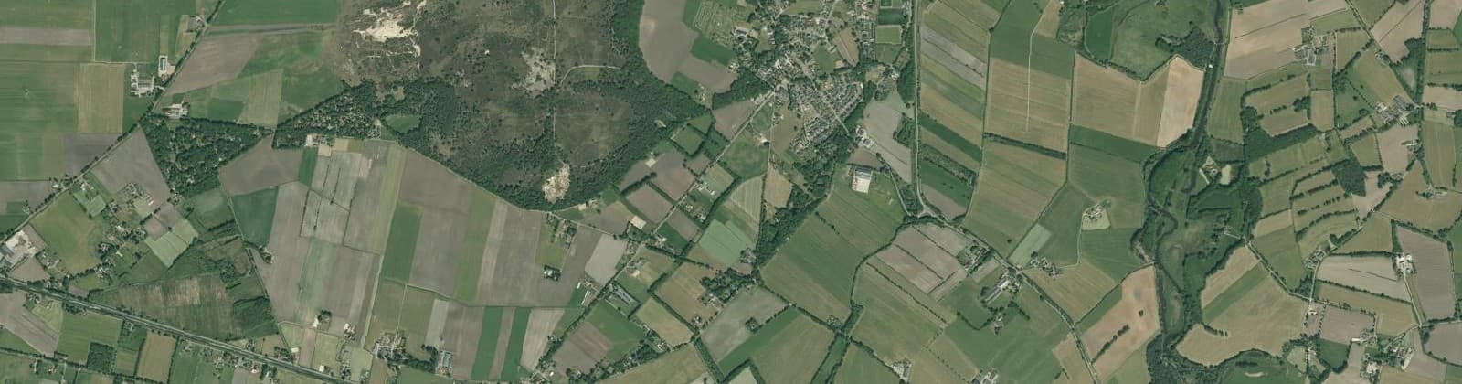 Luchtfoto van Buurtschap Lemele