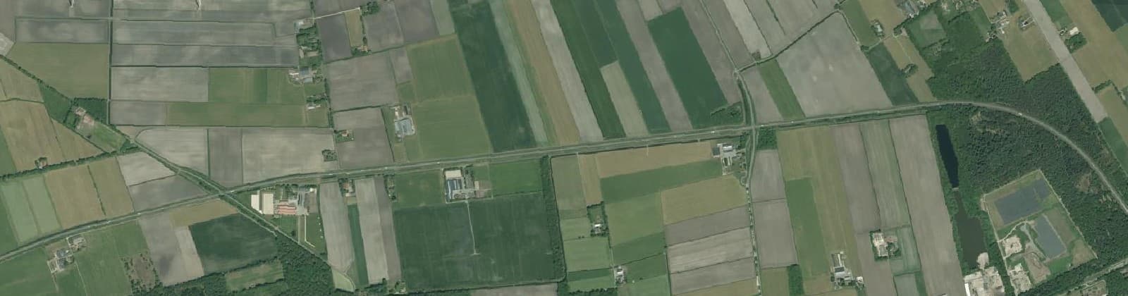 Luchtfoto van Buurtschap Stegerveld