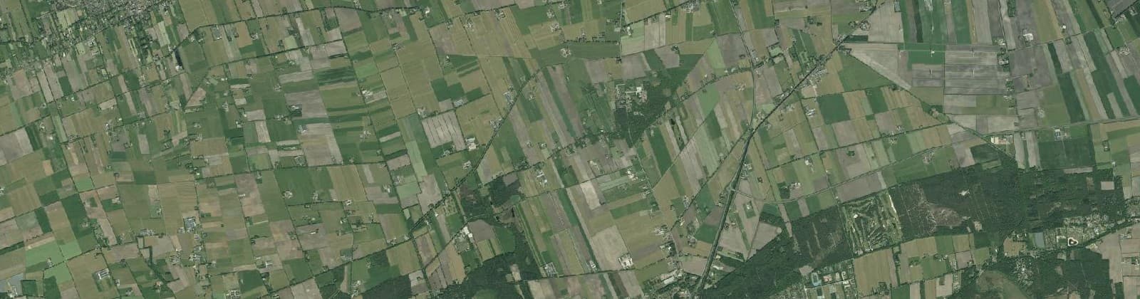 Luchtfoto van Buurtschap Witharen