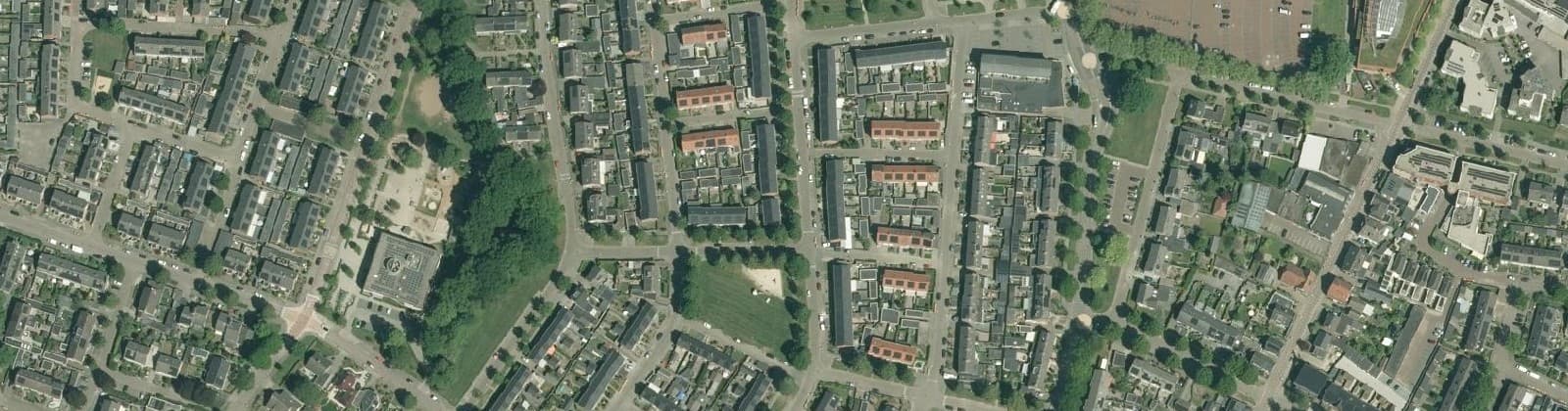 Luchtfoto van Westdorp