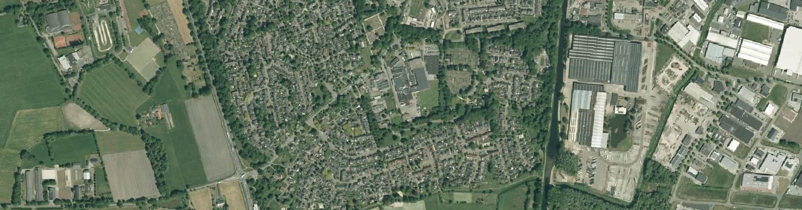 Luchtfoto van De Vloedkampen