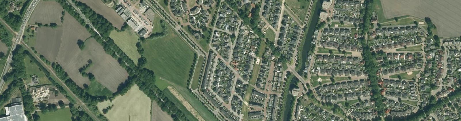 Luchtfoto van Het Overstigt