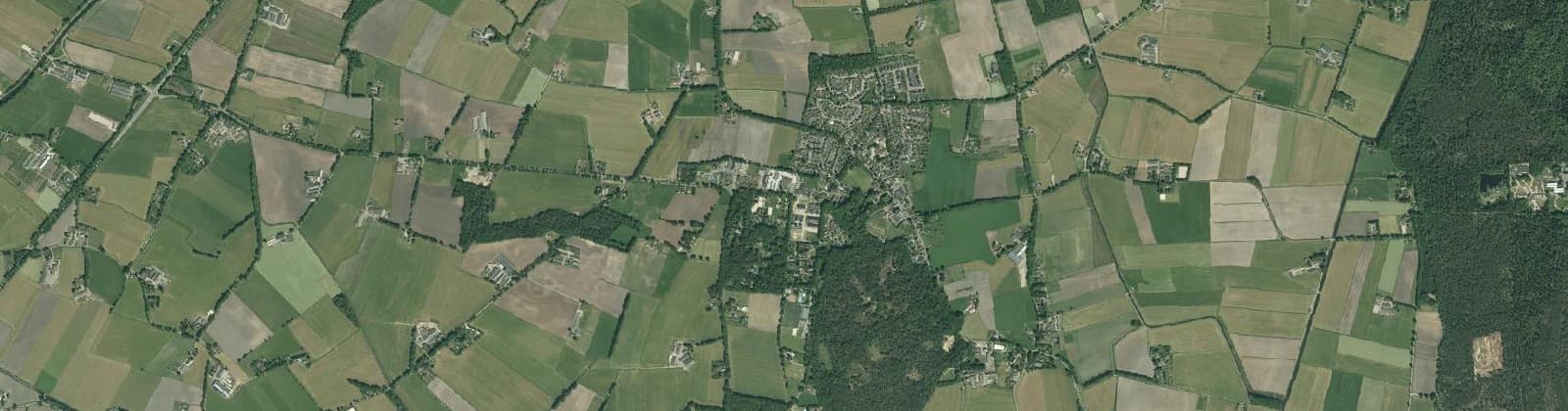 Luchtfoto van Buitengebied Luttenberg