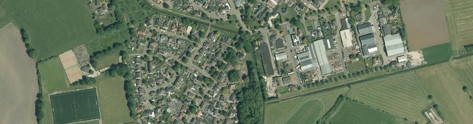 Luchtfoto van Mariënheem Kern