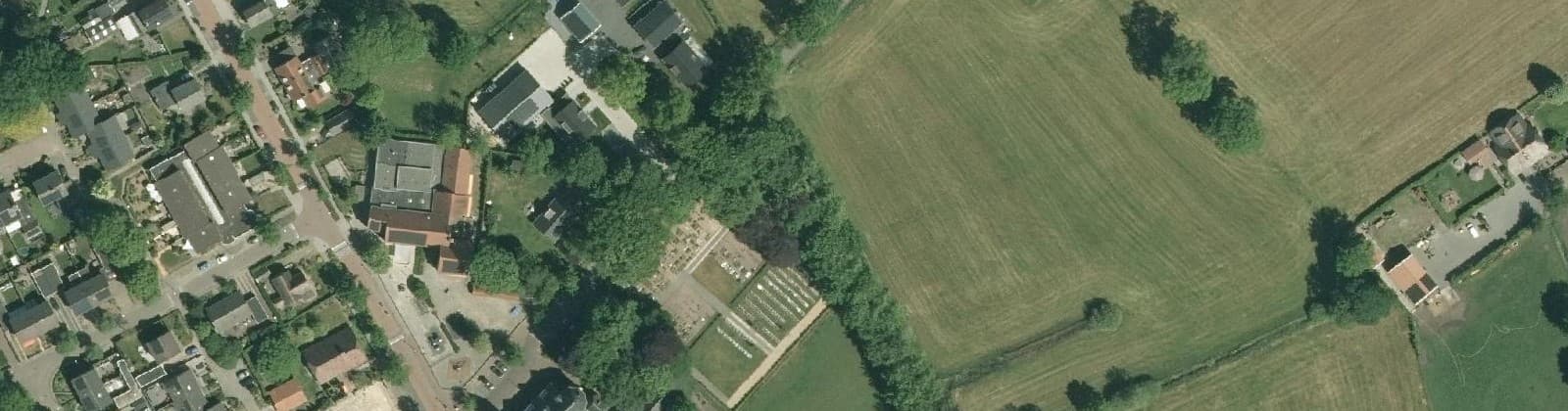 Luchtfoto van Nieuw Heeten Kern