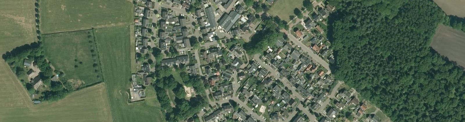 Luchtfoto van Broekland Kern