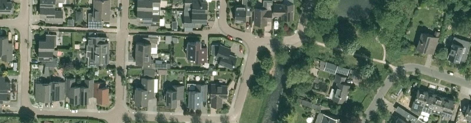 Luchtfoto van Kiezebos
