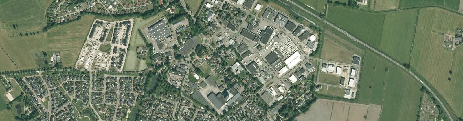 Luchtfoto van Blankenfoort