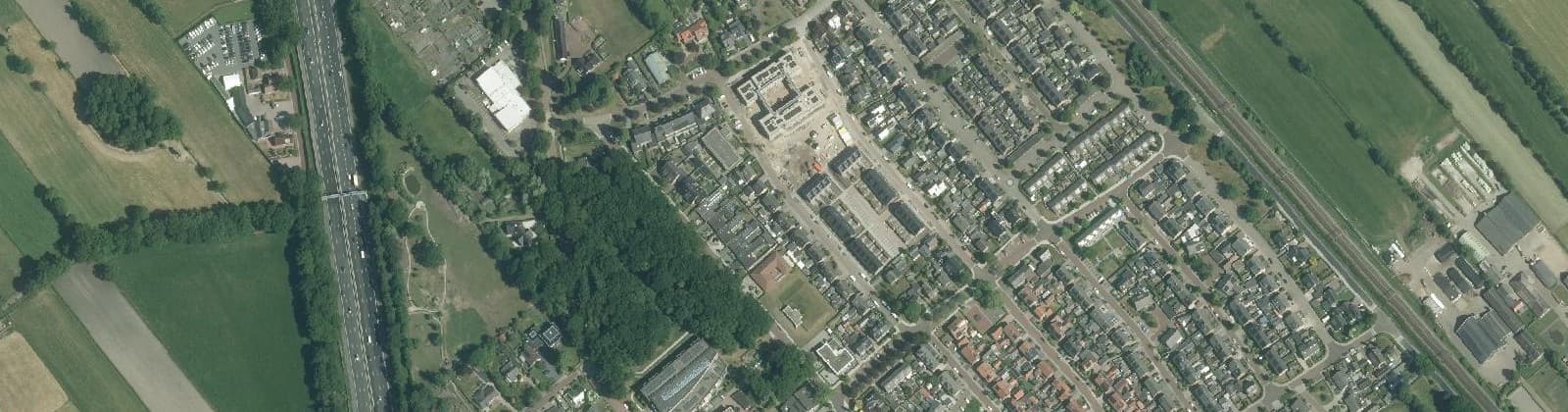 Luchtfoto van Staphorst-Noord