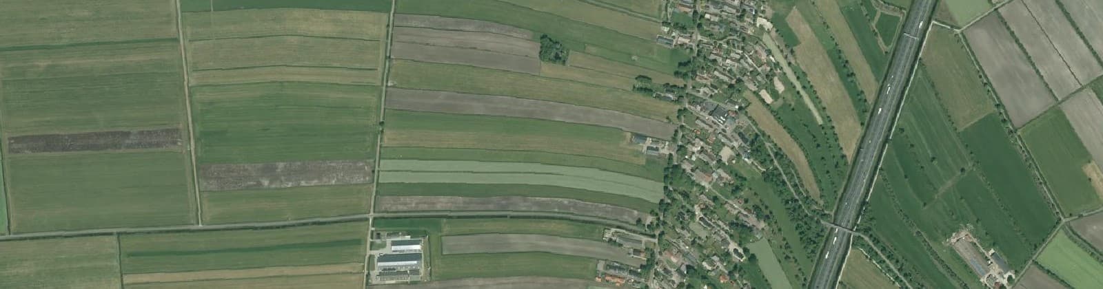 Luchtfoto van Rouveen Streek-Zuid