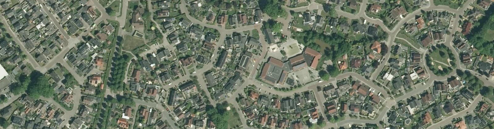 Luchtfoto van Albergen zuid