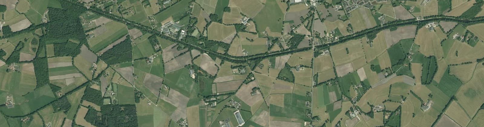 Luchtfoto van Verspreide huizen Albergen