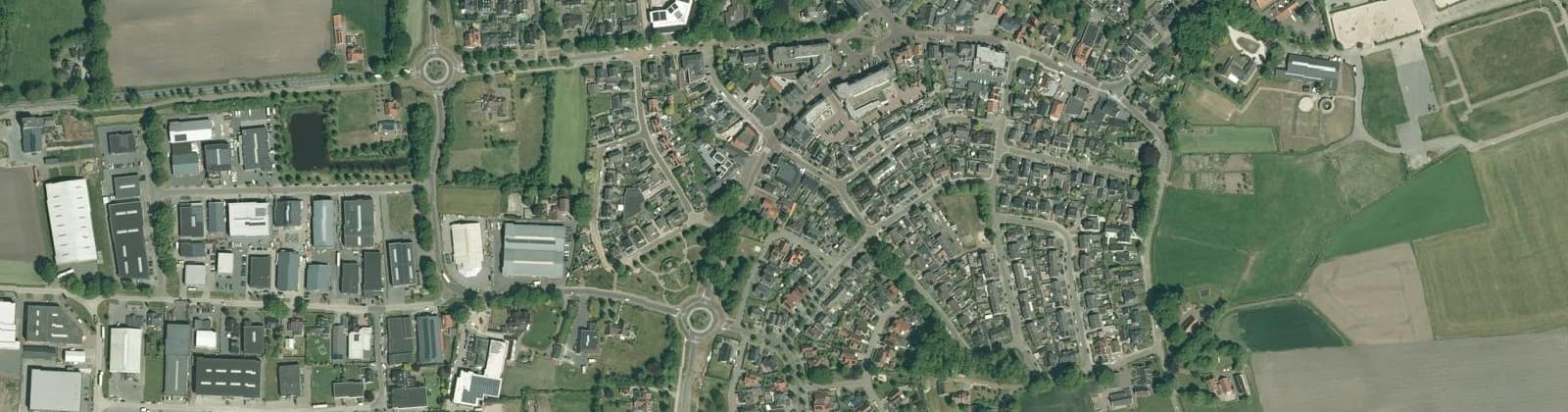 Luchtfoto van Geesteren zuid