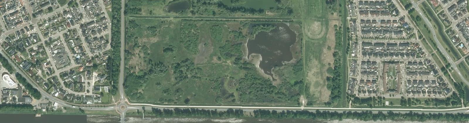 Luchtfoto van Toppad