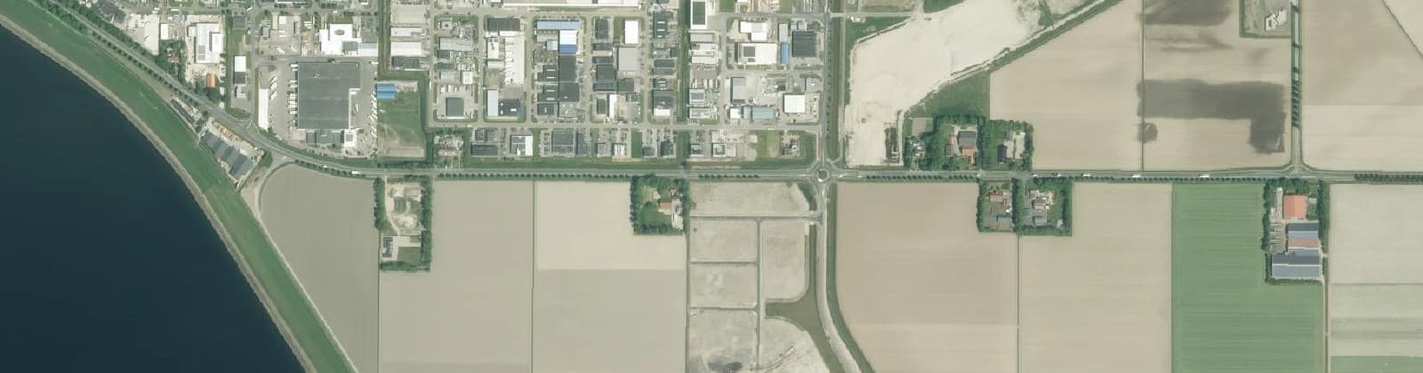 Luchtfoto van Industrieterrein II