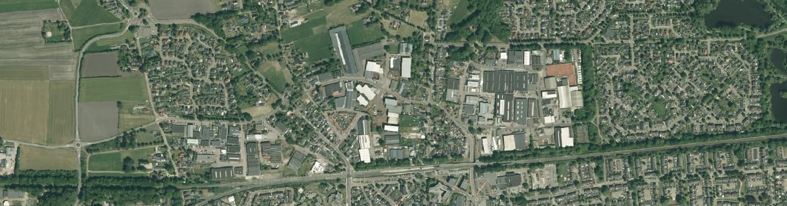 Luchtfoto van Wierden-Noord
