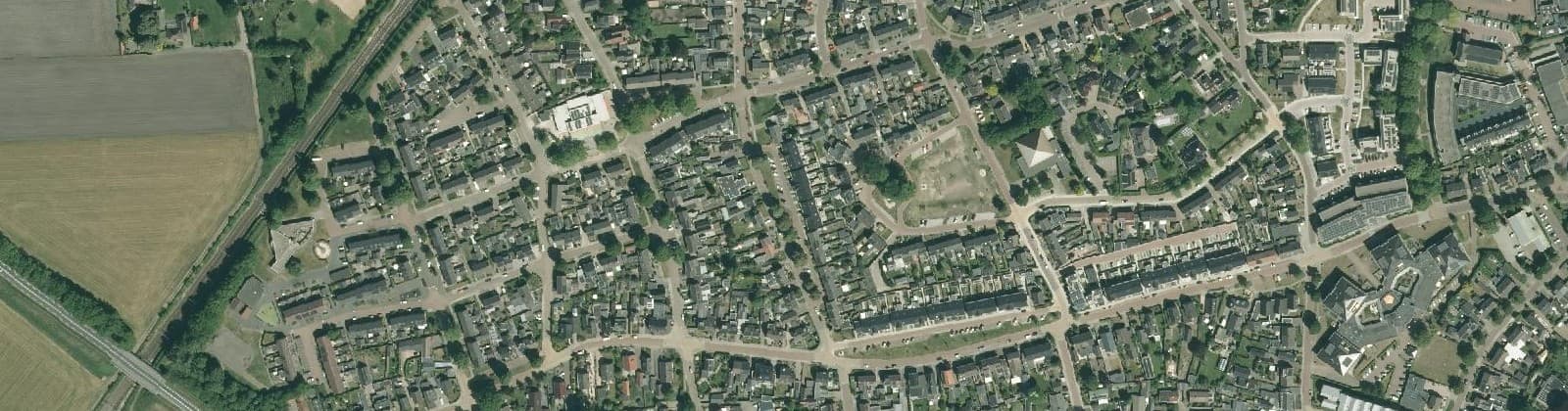 Luchtfoto van Wierden-West