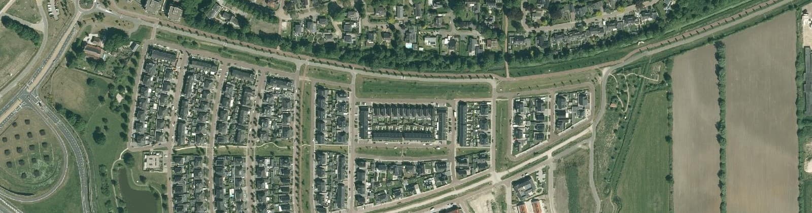 Luchtfoto van Zuidbroek