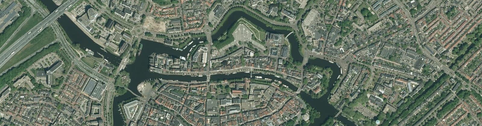 Luchtfoto van Noordereiland