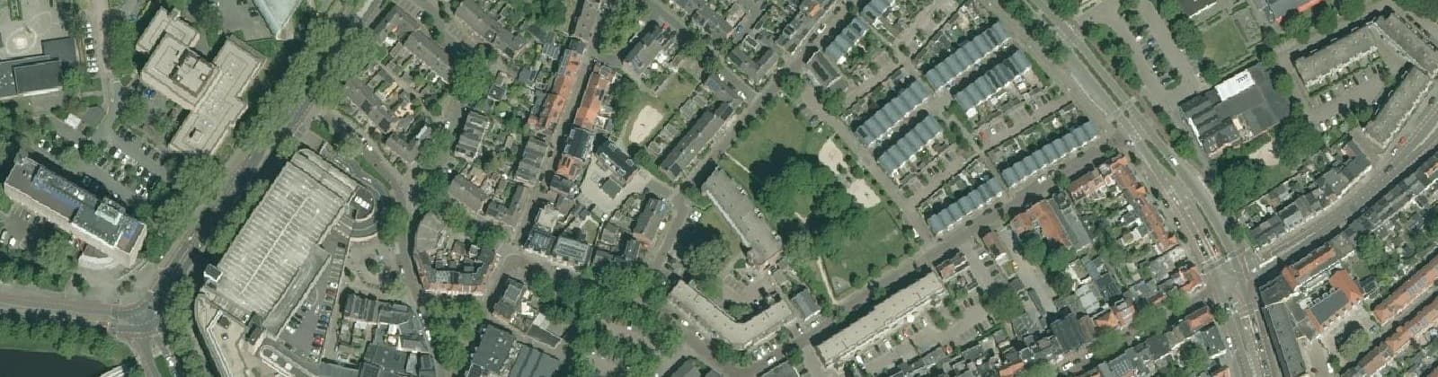 Luchtfoto van Dieze-Centrum