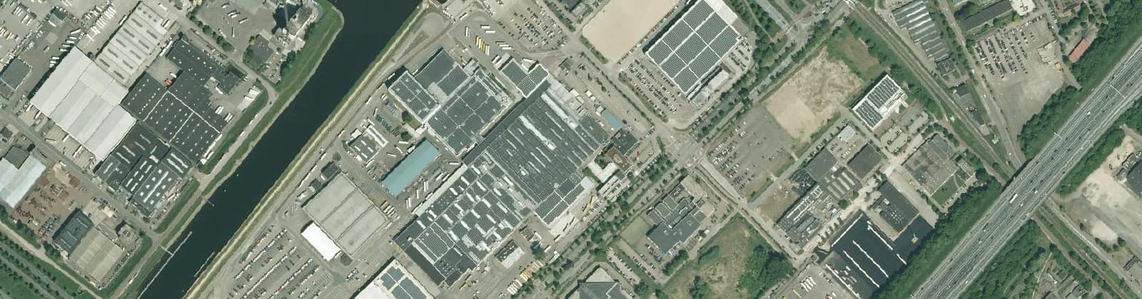 Luchtfoto van Bedrijventerrein Voorst-B