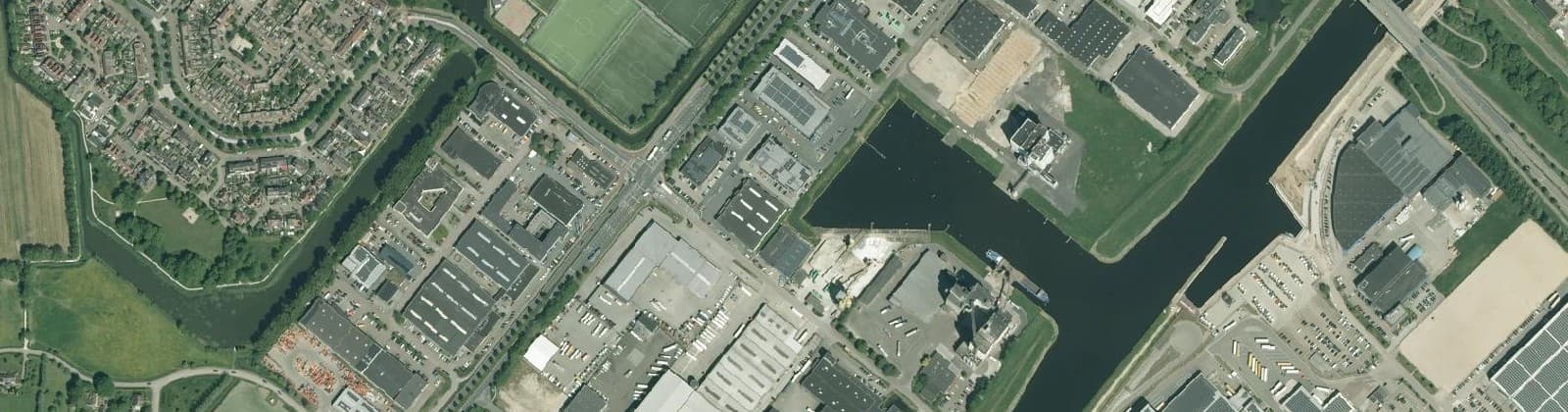 Luchtfoto van Bedrijventerrein Voorst-C