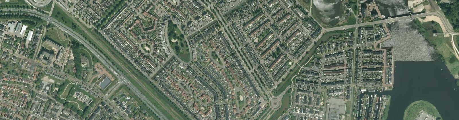 Luchtfoto van Frankhuis