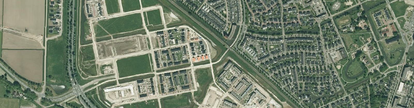 Luchtfoto van Tippe bij de IJssel