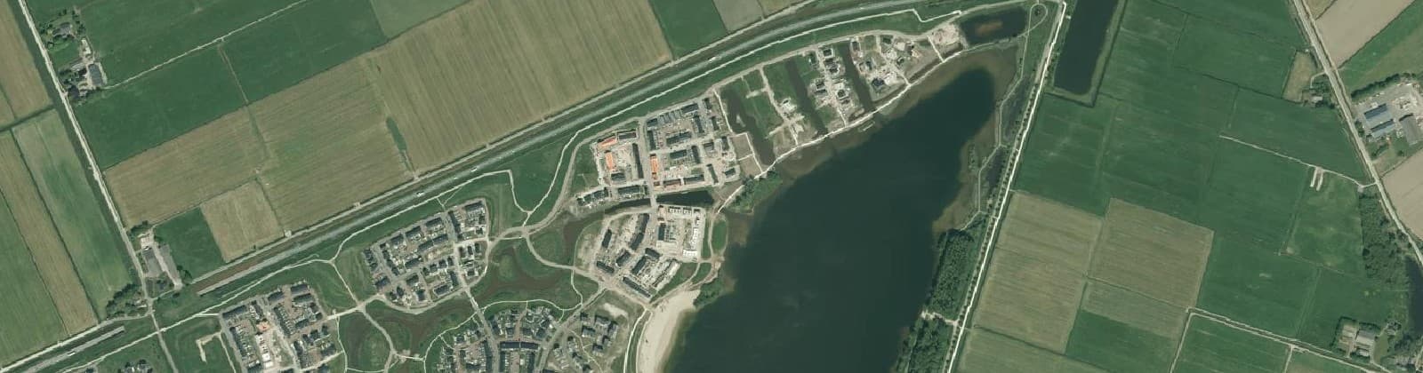 Luchtfoto van Breezicht