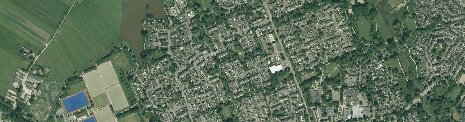 Luchtfoto van Aa-landen-Noord