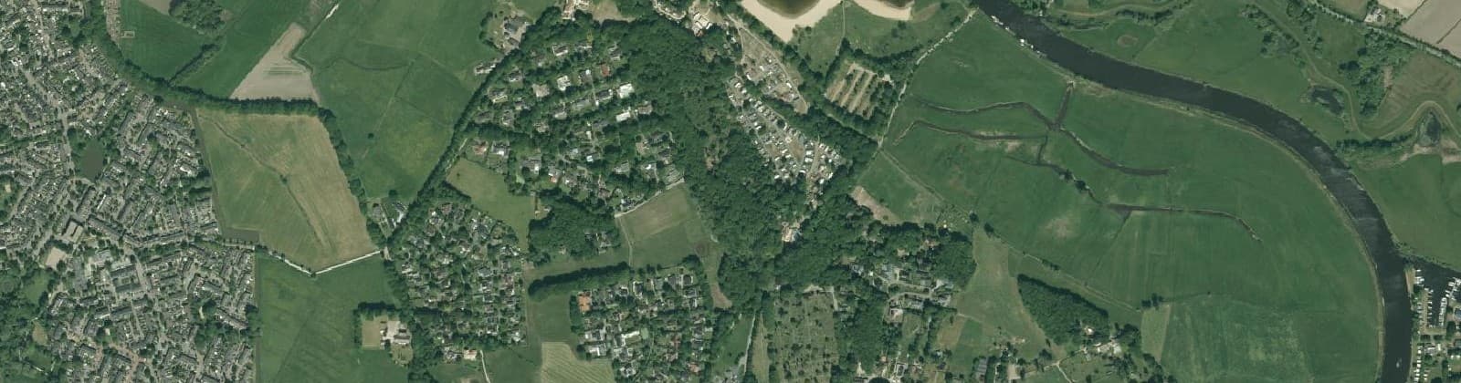 Luchtfoto van Brinkhoek
