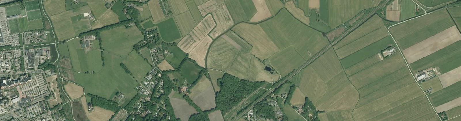 Luchtfoto van Veldhoek