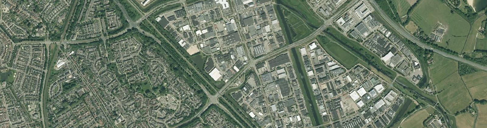 Luchtfoto van Bedrijventerrein Marslanden-Zuid