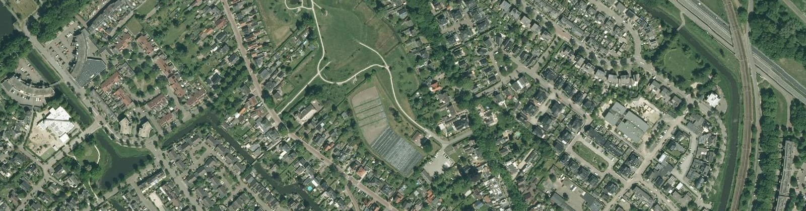 Luchtfoto van Schellerhoek