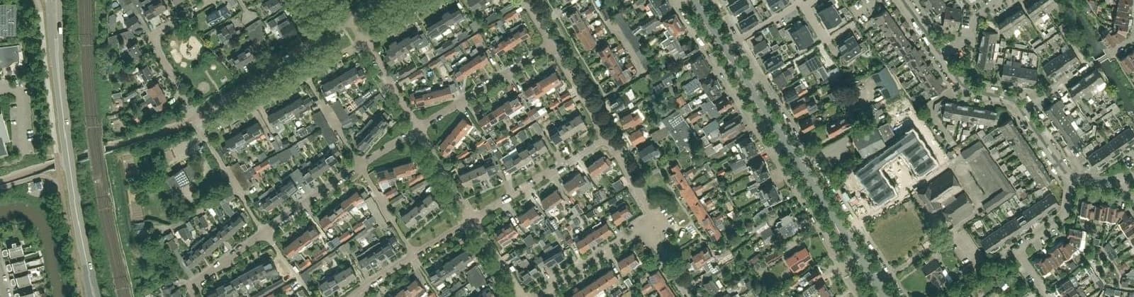 Luchtfoto van Oud-Ittersum