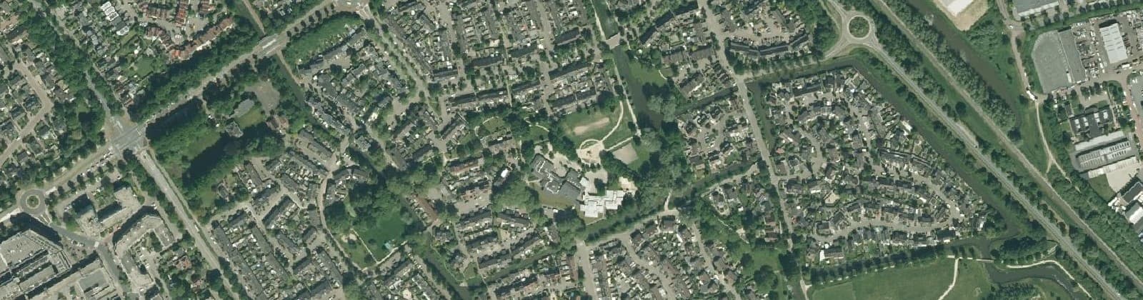 Luchtfoto van Gerenbroek