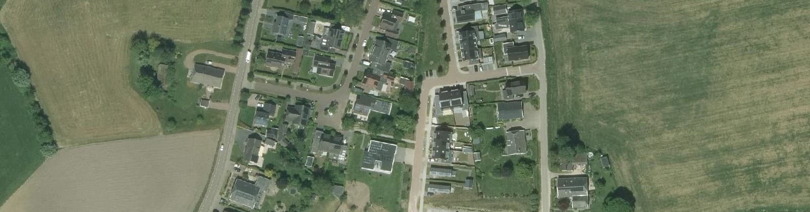 Luchtfoto van De Heurne-kern